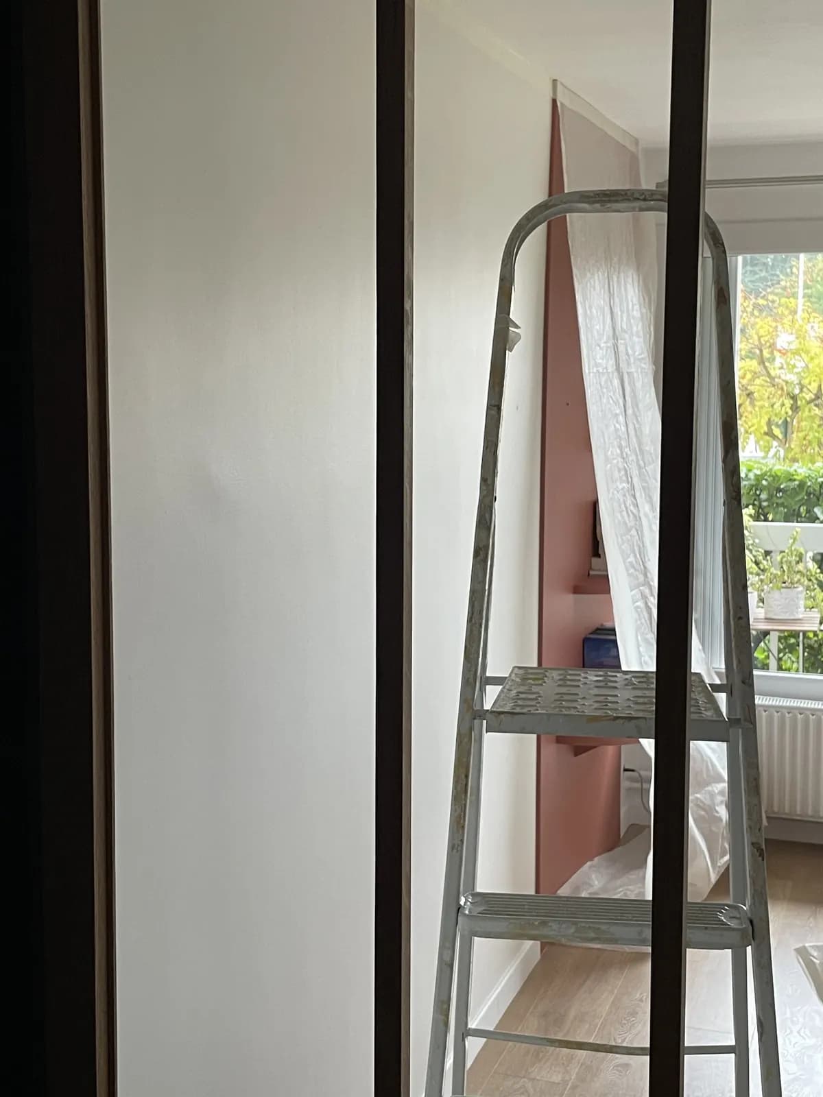 Préparation soignée — Peinture & finitions, chantier Molla Travaux à Lyon